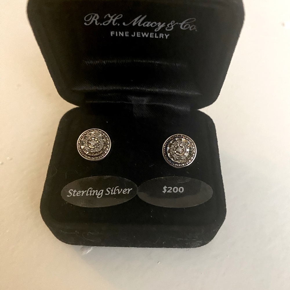 Sterling silver earrings